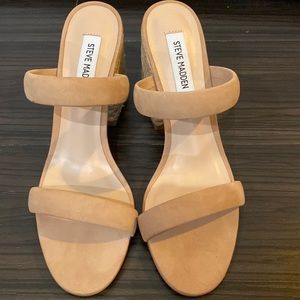 Steve Madden block heels size 8.5